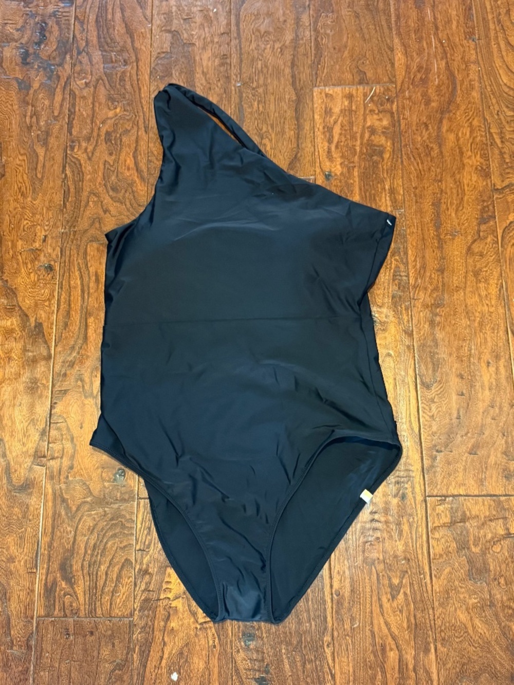Summersalt The Sidestroke One Shoulder One Piece Swimsuit Womens Plus 14 Black